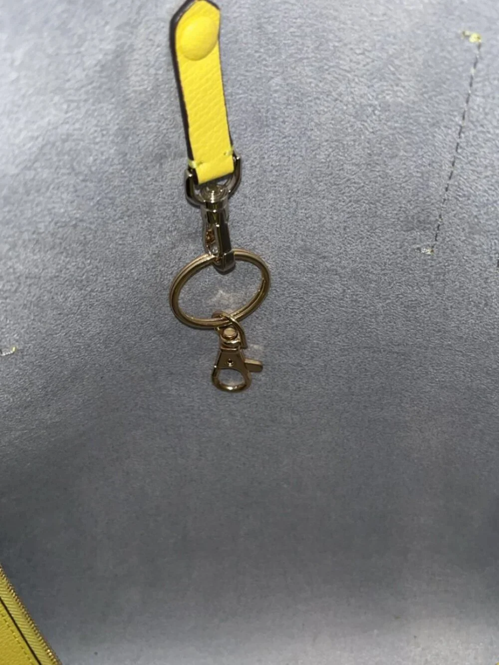 Kate Spade Yellow Leather Tote
